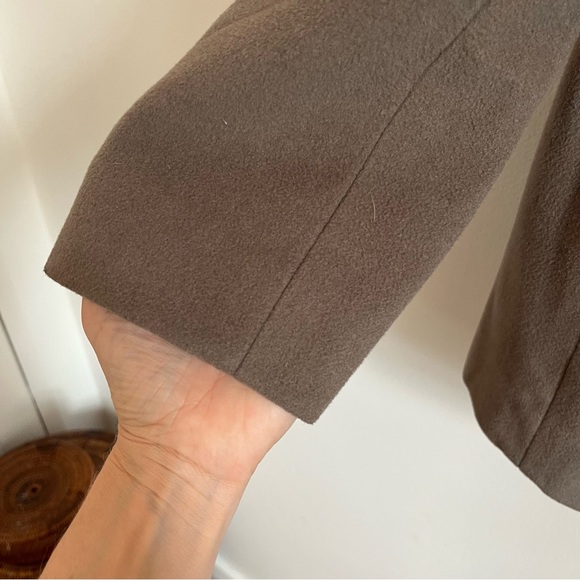 Vintage cashmere double breasted coat - Picture 6 of 11